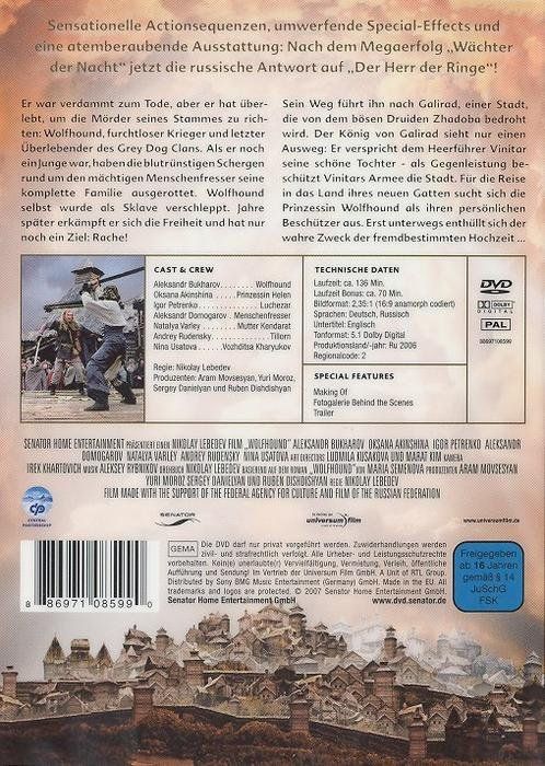 Tutti i DVDs: Wolfhound – Nuovo (secondo la descrizione) da Volketswil venduto da Fraese1 1