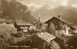 Les Diablerets  VD  -  Les Mazots      en 1915