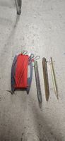 Camping Zubehör Set: Heringe, Seil, Karabiner - Top!