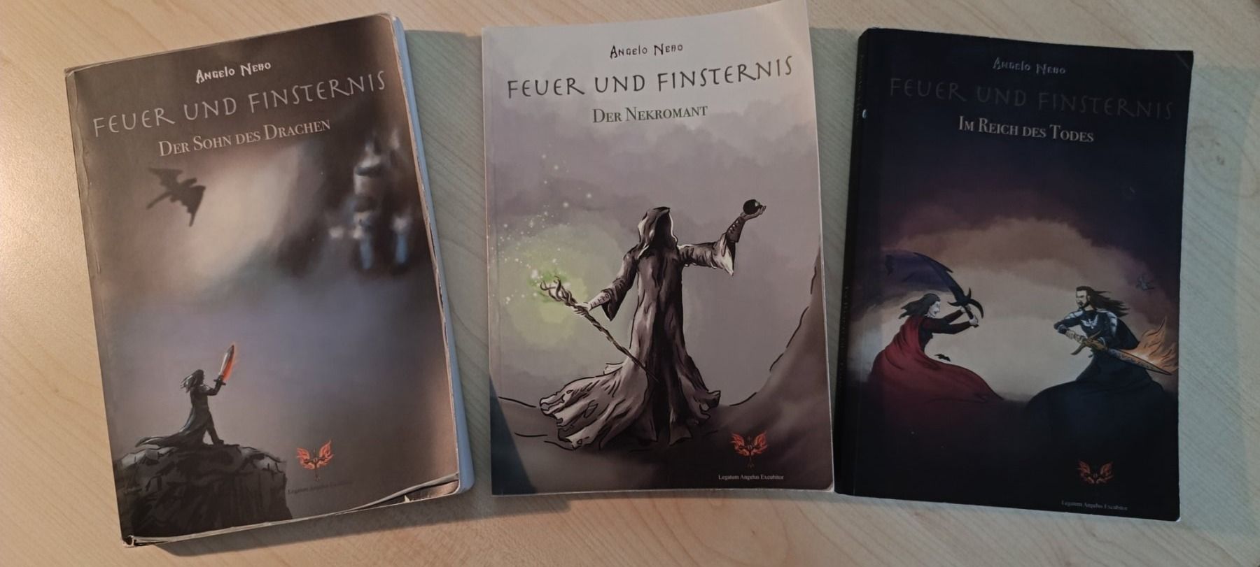 Libri: Trilogie "Feuer und Finsternis" – Usato da Möhlin venduto da Kolleg_essig