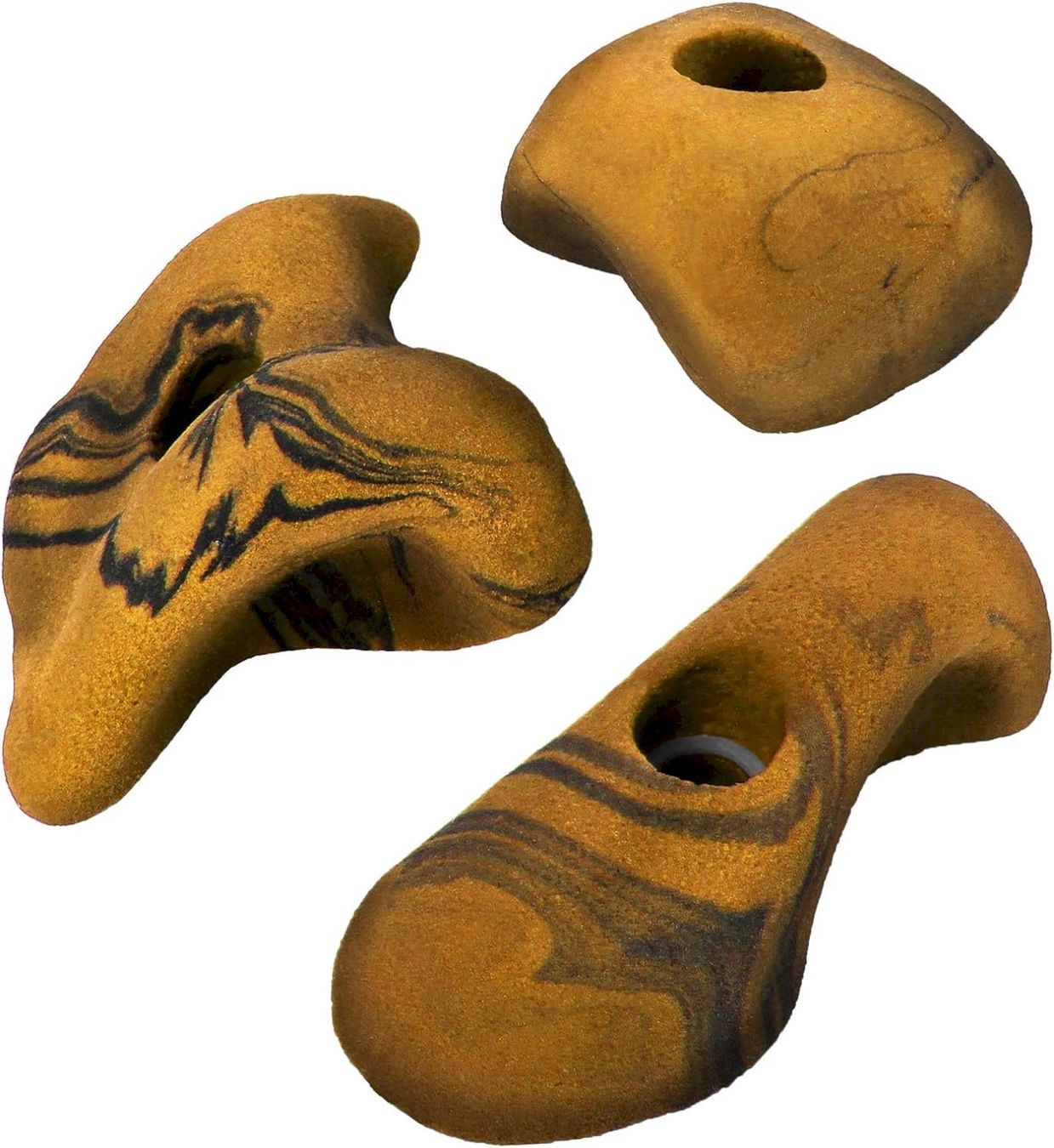 Attrezzatura da arrampicata: 35 Klettergriffe gelb +Schrauben+Muttern – Nuovo e nell'imballaggio originale da Bottighofen venduto da zaap 1