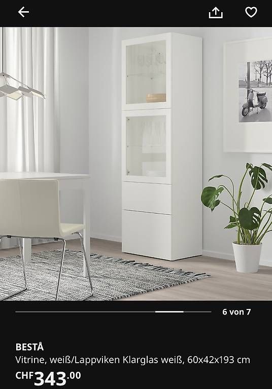 Ikea Vetrine: IKEA Besta (BESTÅ) Vitrine – Usato da Krauchthal venduto da Le_Sa 1