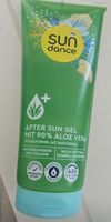 After Sun Gel mit Aloe Vera fast voll