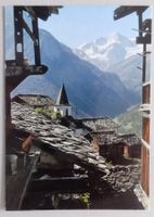 La Sage sur Evolène, au fond le Pigne d' Arolla