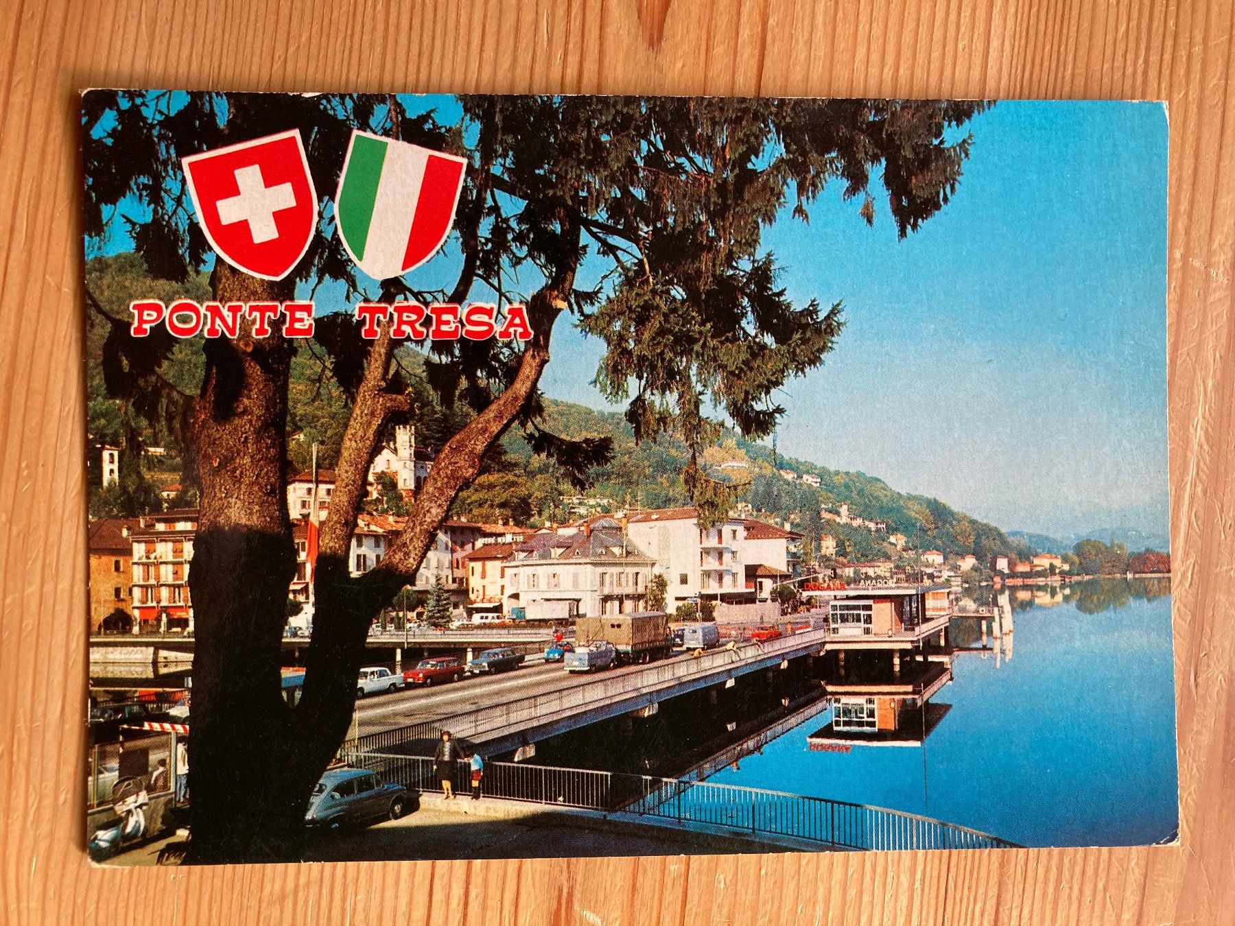 Cartoline postali: Ponto Tresa - AK 1980 – Usato da Oberuzwil venduto da Henri09
