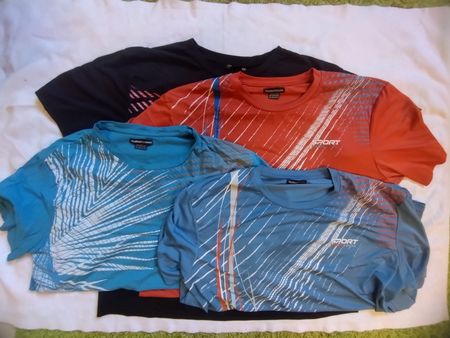 T-Shirt Sport homme lot 4 pièces 4XL + Atlas for Men