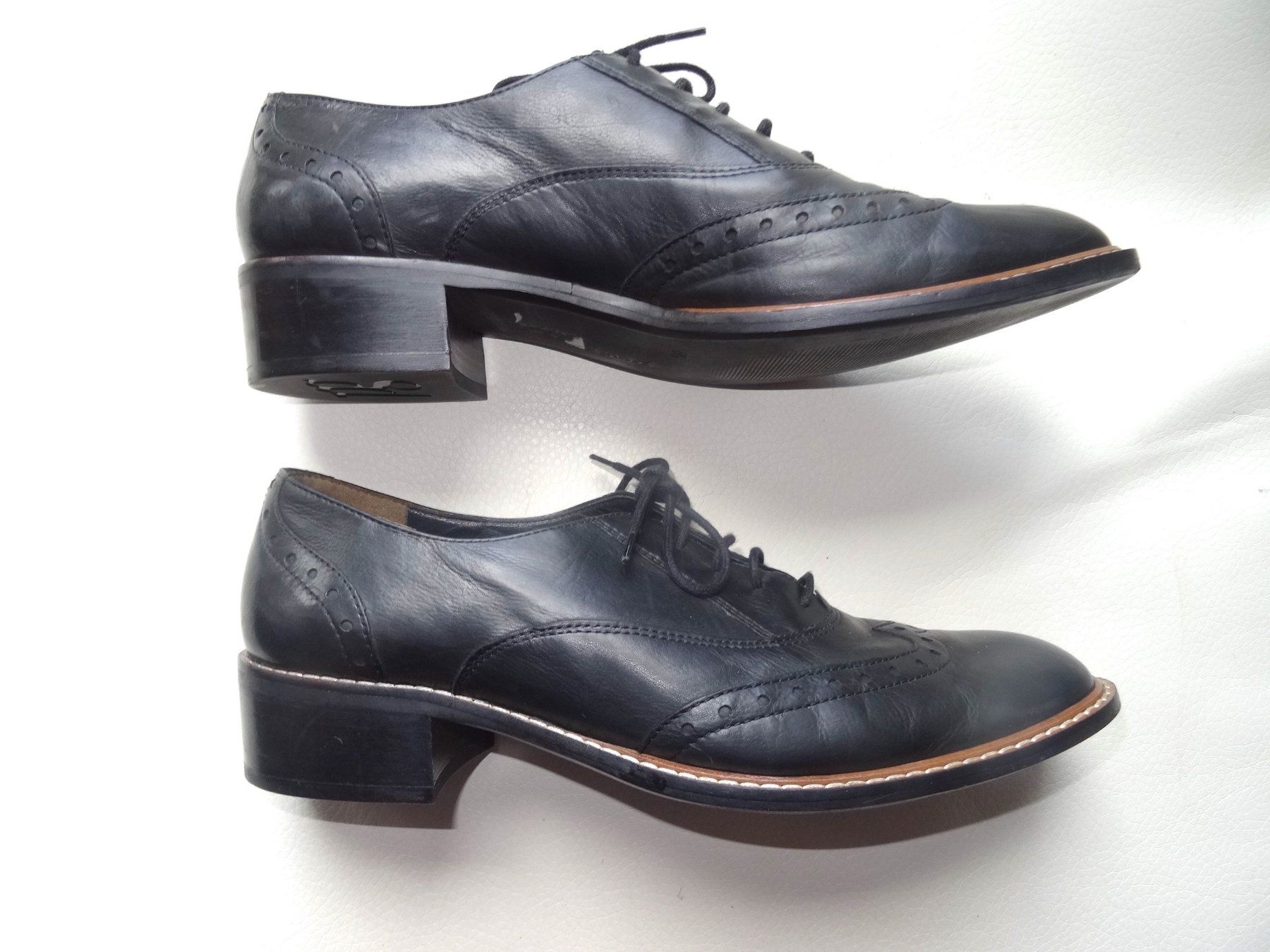 Paul Green Scarpe da donna: PG Budapester Schnürer schwarz Gr. 6.5 / 40 neu – Nuovo e nell'imballaggio originale da Dörflingen venduto da rudis-55 1
