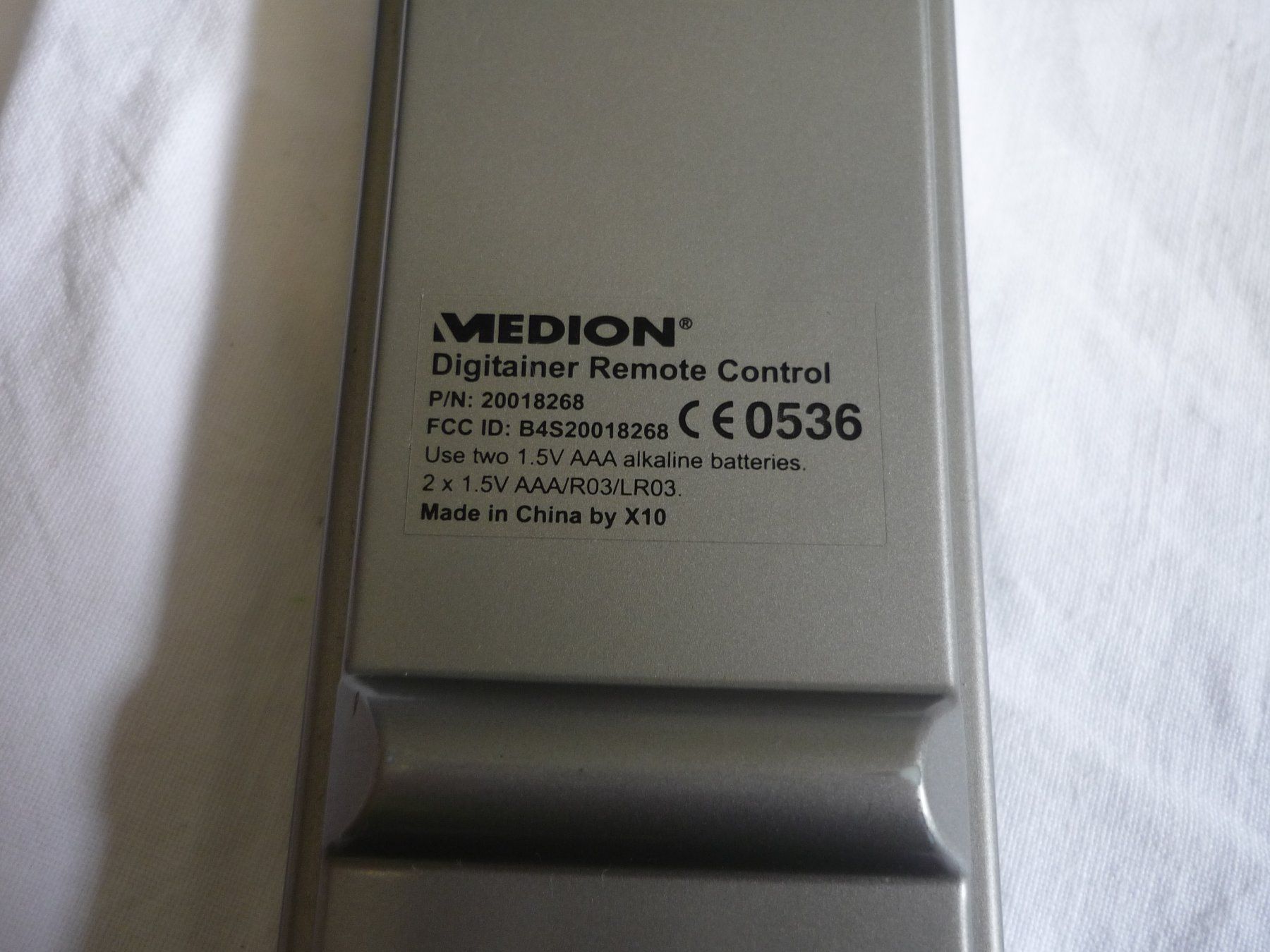 Medion Telecomandi: Medion Digitainer TV System VHS Fernbedienung – Usato da Beringen venduto da Flatretriever 2