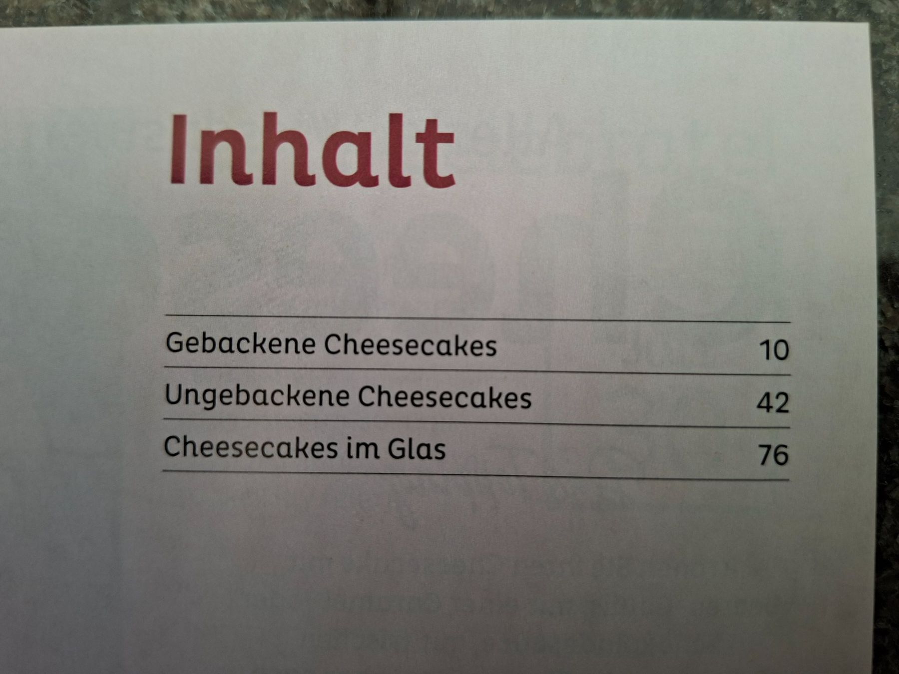 Bücher: Betty Bossi; Cheesecakes – Gebraucht aus Boniswil von Totomat-Lady2 2