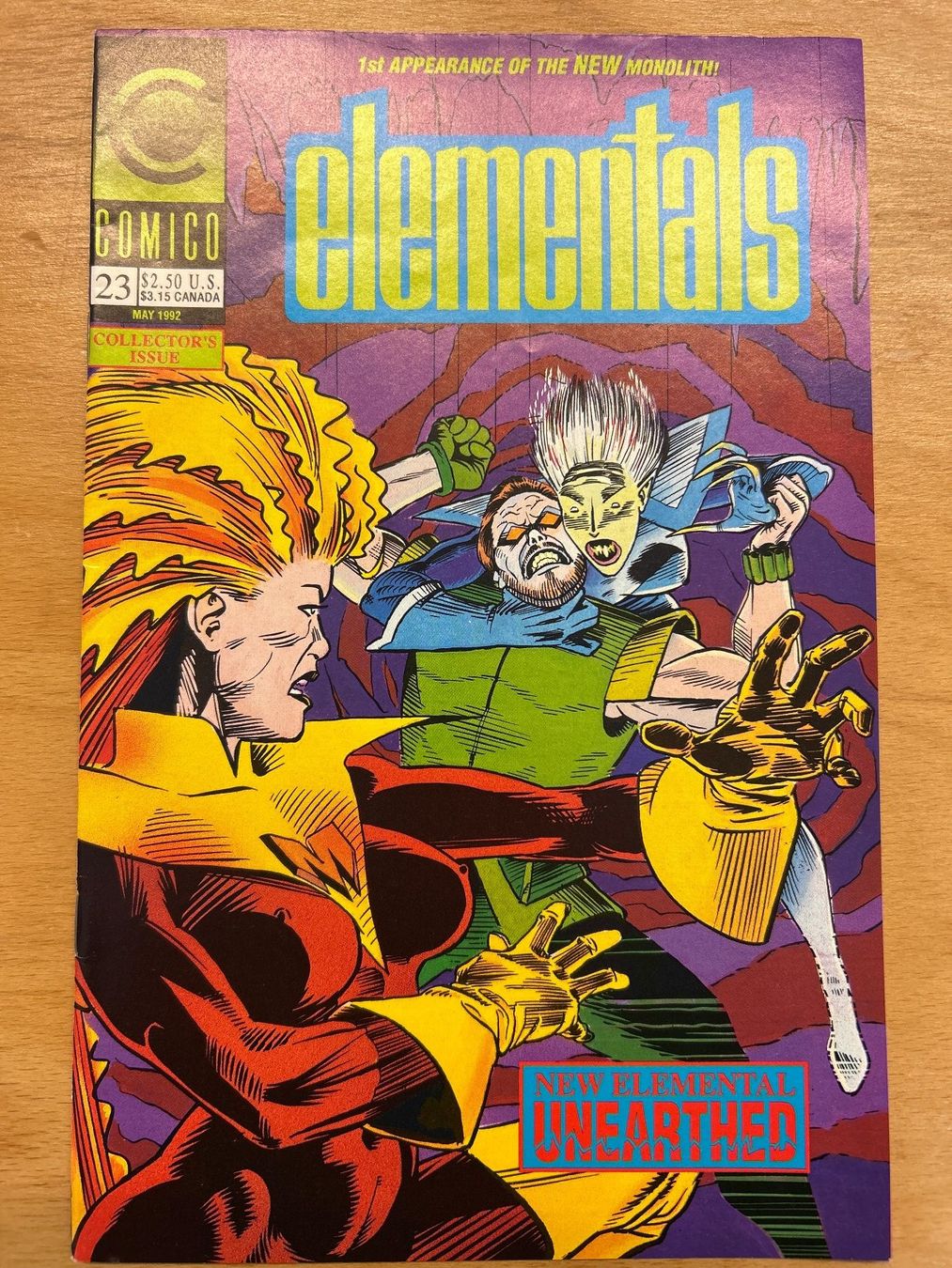 Fumetti: Elementals #23 Vol. 2 1992 Comico Comics – Usato da Bern venduto da pacolino22