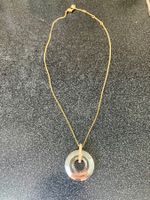 Swarovski "Golden Shadow" Halskette in Goldfarbe