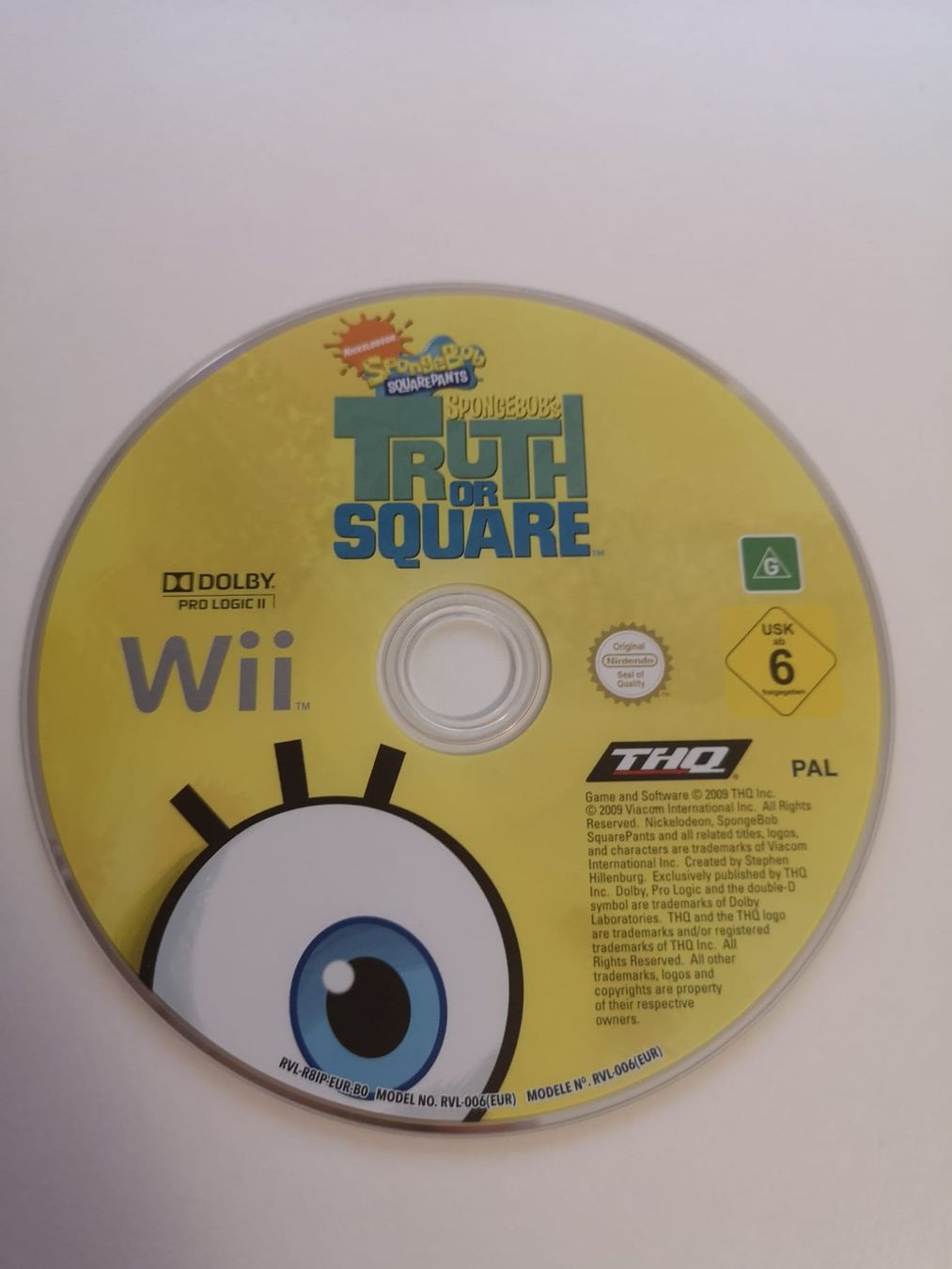 Nintendo Giochi: Spongebob Schwammkopf (Wii) – Usato da Herisau venduto da Seyashop1