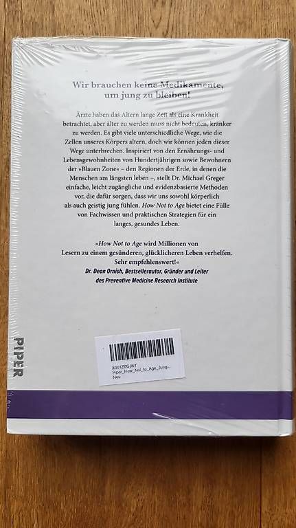 Libri: How Not to Age  Dr. Michael Greger – Nuovo e nell'imballaggio originale da Hofstetten SO venduto da psp_hyn5 1