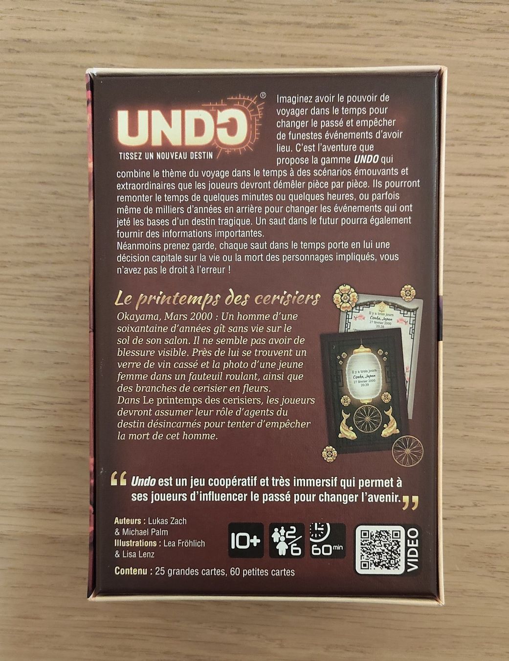 Pegasus Spiele Giochi: UNDO: Le Printemps des Cerisiers – Usato da Genève venduto da syl_8xz9 1
