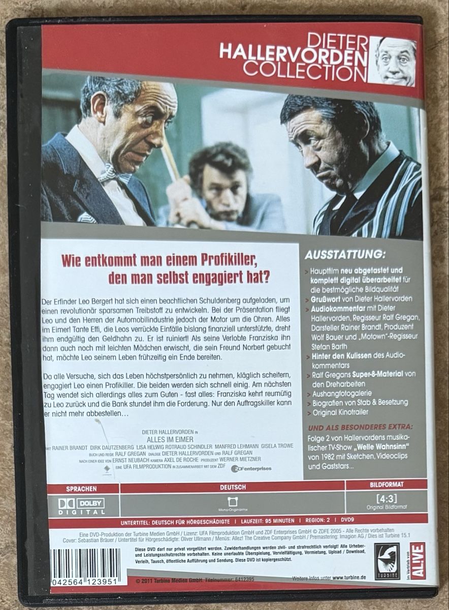 Tutti i DVDs: ALLES IM EIMER – Nuovo (secondo la descrizione) da Dietikon venduto da AndreaSch01 1
