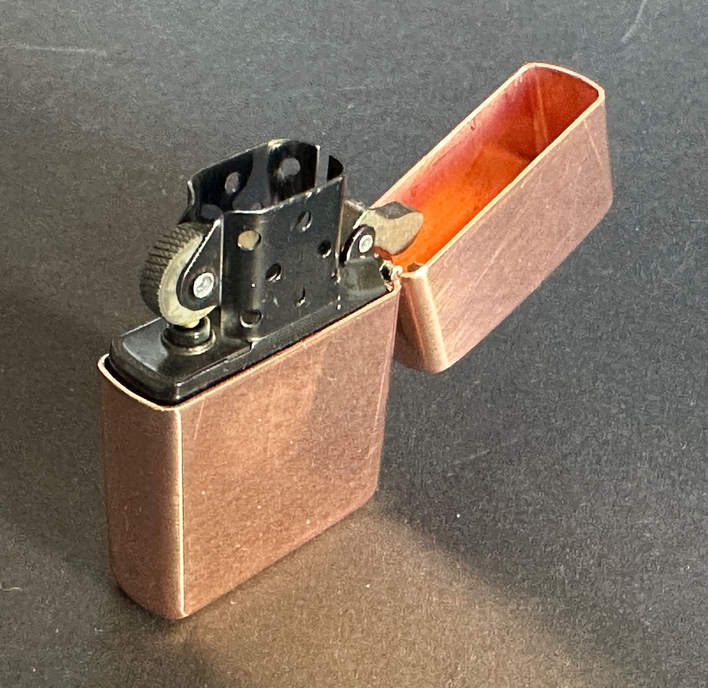 Zippo Accendini: SOLID COPPER ARMOR ZIPPO LIMITED EDITION BLACK INSERT NEU – Nuovo e nell'imballaggio originale da Untersiggenthal venduto da zippjoe 5