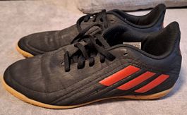 Turnschuhe_Halle_Adidas_Deportivo_Gr.36_schwarz