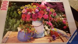 Puzzle bunter Blumenstrauss 1000 tlg B