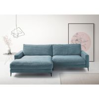 Ecksofa  Uptown in Cord Petrol links