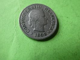 Schweiz 1898, 10 Rappen