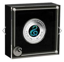 AUSTRALIAN OPAL LUNAR SNAKE 1 OZ UNZE SILBER AUFLAGE 5000 !!