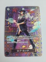 One Piece TCG Rob Lucci SP OP03-092 SR Alt Art Parallel JP