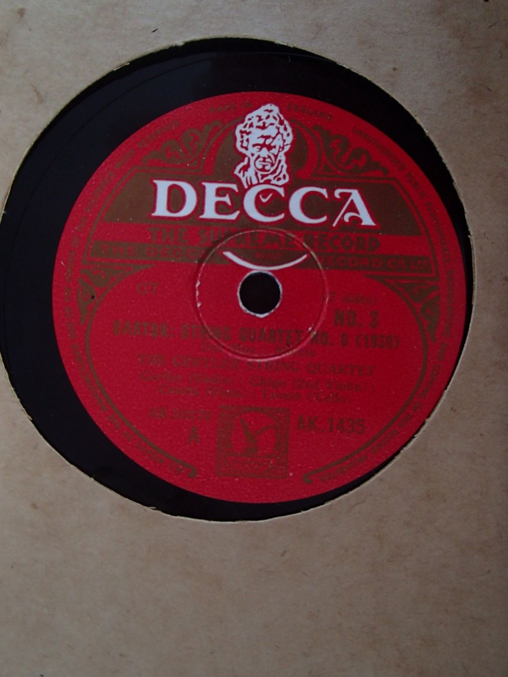 Schallplatten: Album mit 4 DECCA  Schellackschallplatten – Gebraucht aus Schöfflisdorf von pullux 4