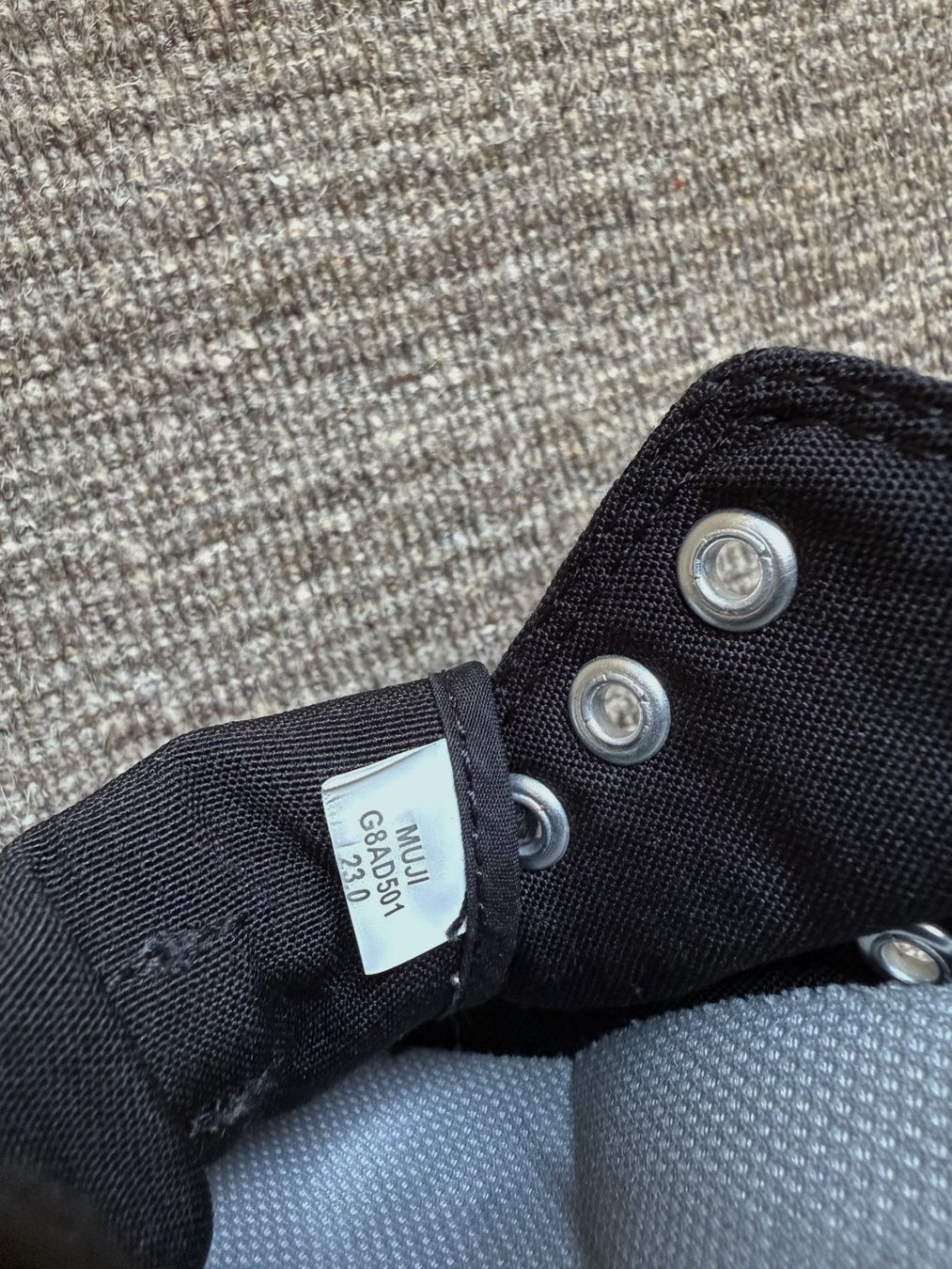 Muji Damenschuhe: Muji - Sneakers idrorepellenti, Nero, 37 – Neu (gemäss Beschreibung) aus Bioggio von oxanacas 4