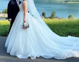 Edel Hochzeitskleid  Brautkleid Merry's Brautmode