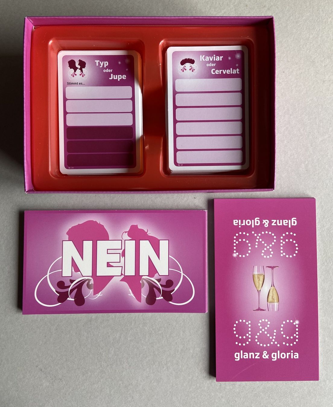 Giochi: Das Partyspiel Glanz & Gloria – Usato da Böckten venduto da Hansi36 1