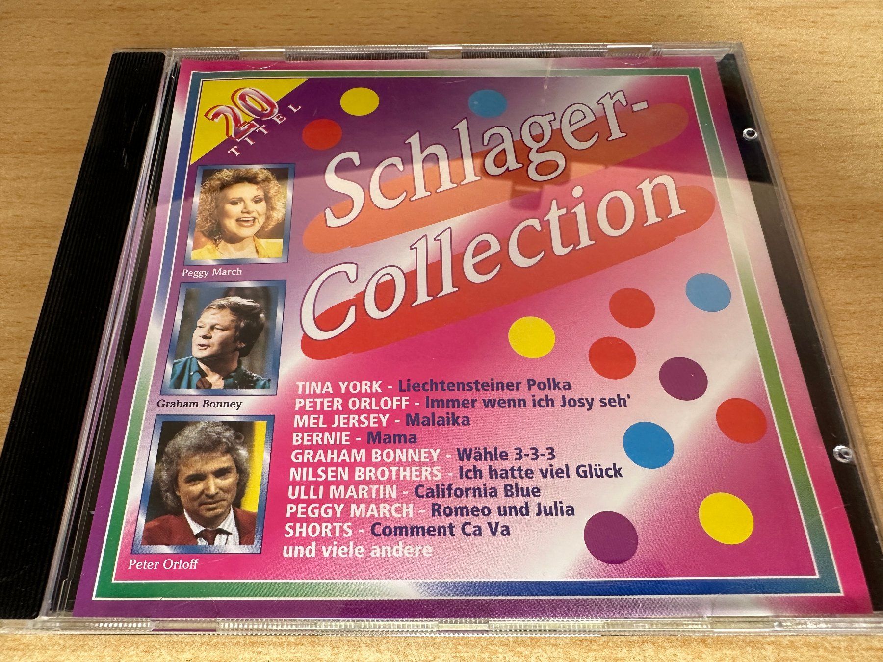 CD: E5 Various – 20 Schlager - Collection – Usato da Rikon im Tösstal venduto da Alpenmutz