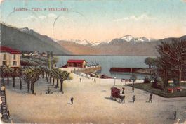 5x SALUTE di LOCARNO - cartoline 1911 ++