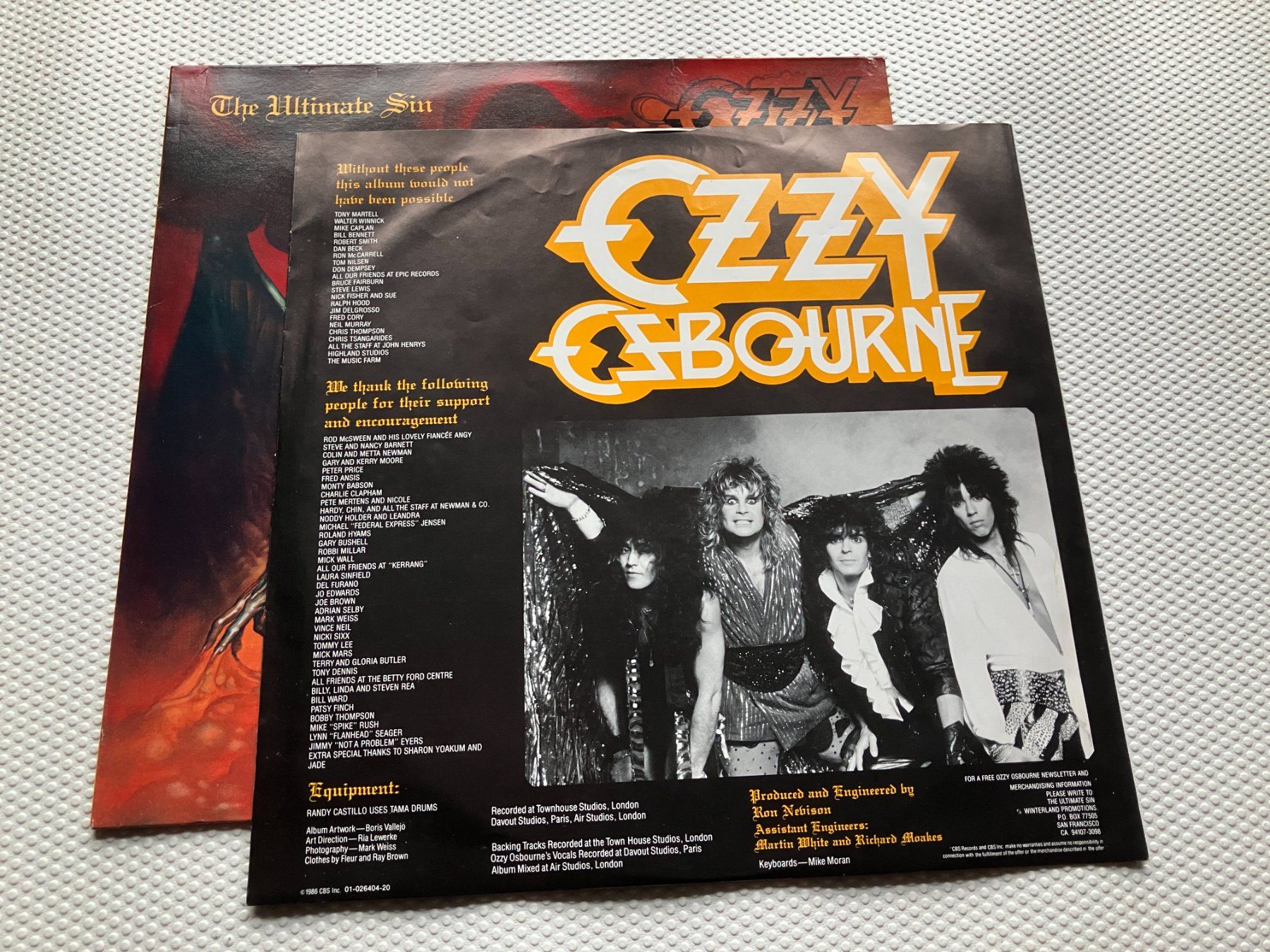 Dischi in vinile: Ozzy Osbourne – Usato da Aarwangen venduto da Jukebox3 4