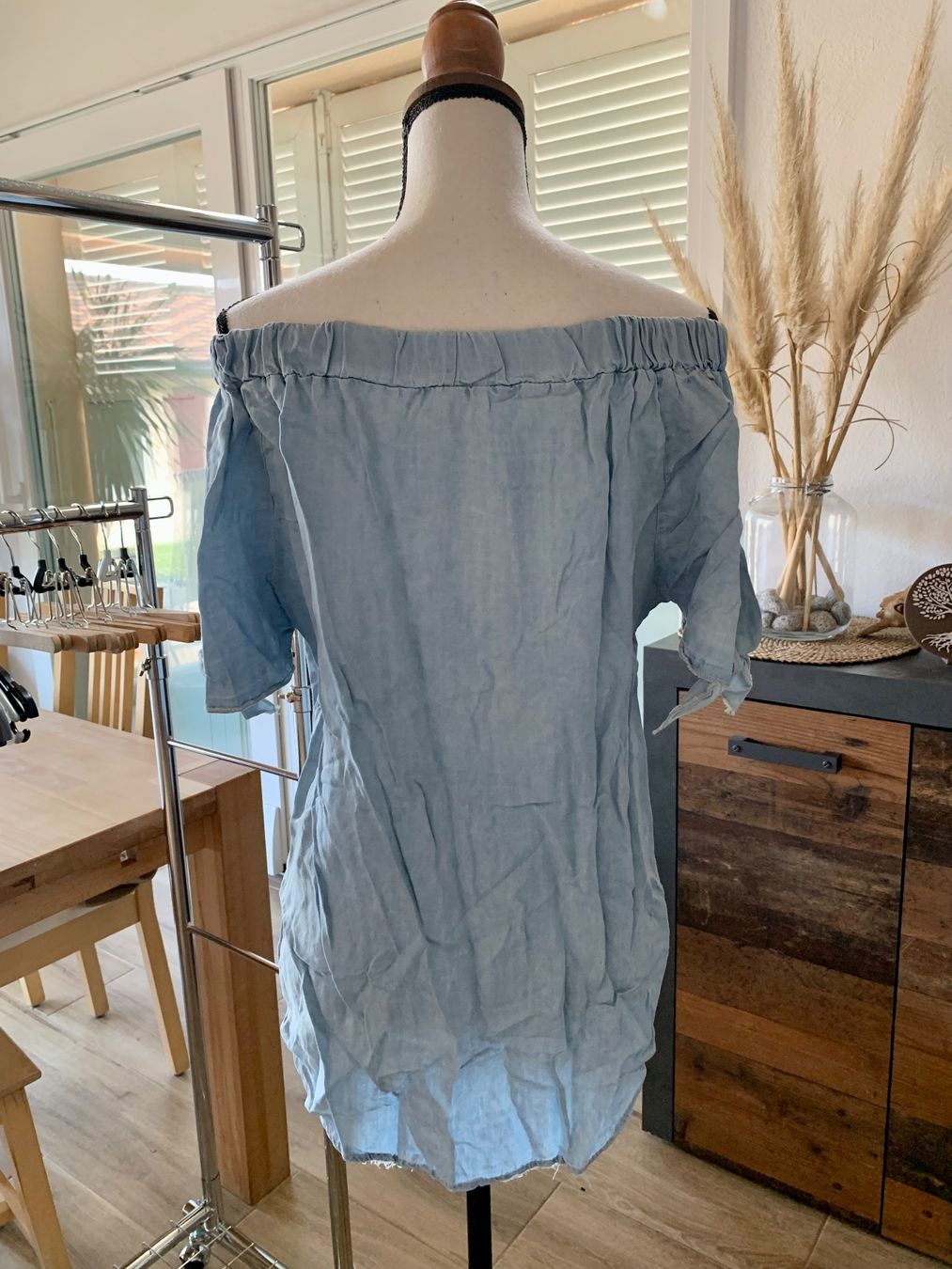 Tuniche: Blouse en jeans T.M – Usato da Perroy venduto da barballalla 1
