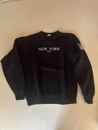 Dunkelblauer Pullover, Brandy Melville, One size