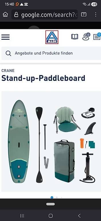 Gommoni, kayak & canoe: Stand Up Paddle Board Crane – Usato da Wettingen venduto da deindeal66 2