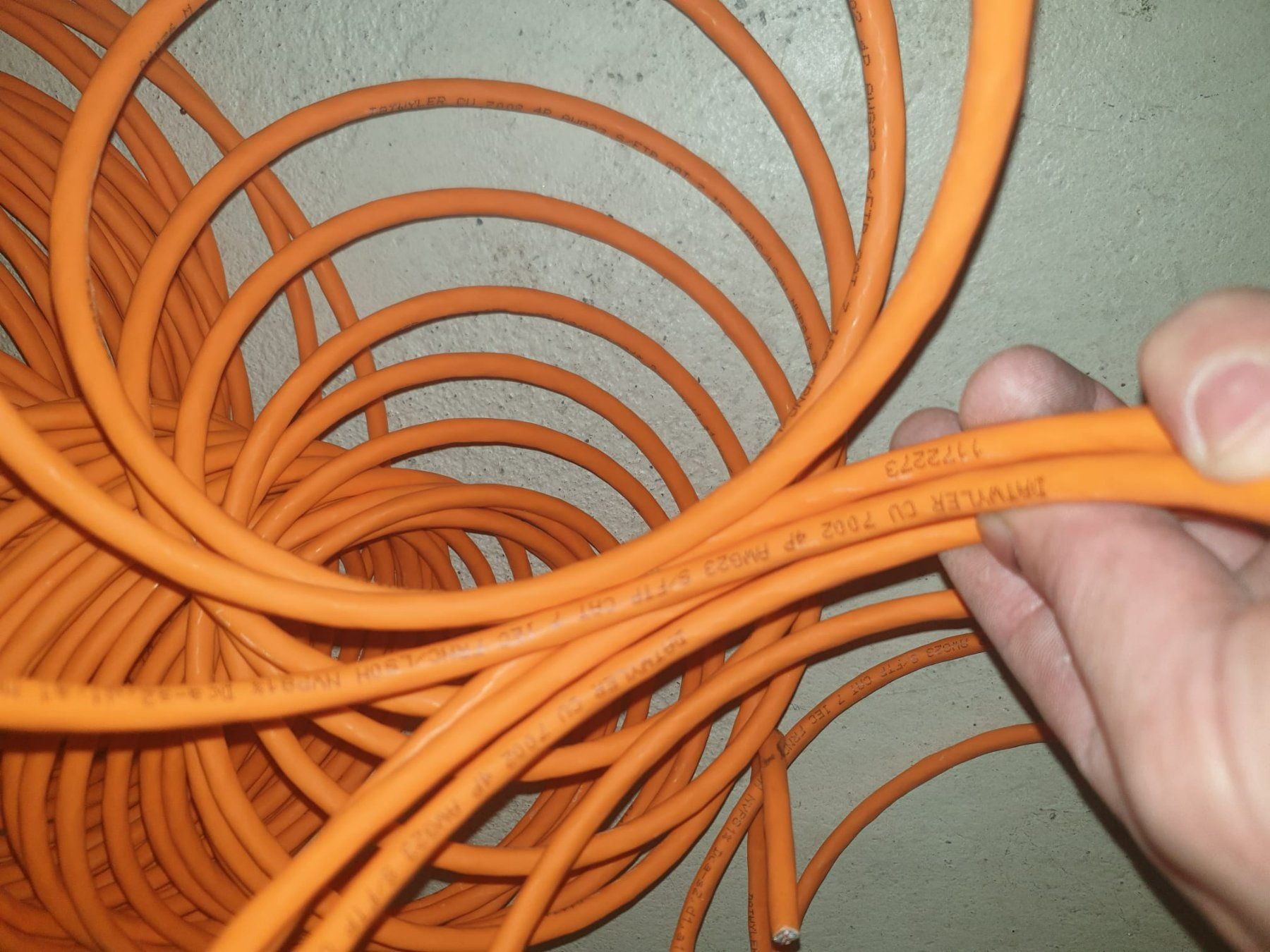Dätwyler Cavi: Uninet 7002 Netzwerk Kabel – Nuovo e nell'imballaggio originale da Cham venduto da NeraHandel 1