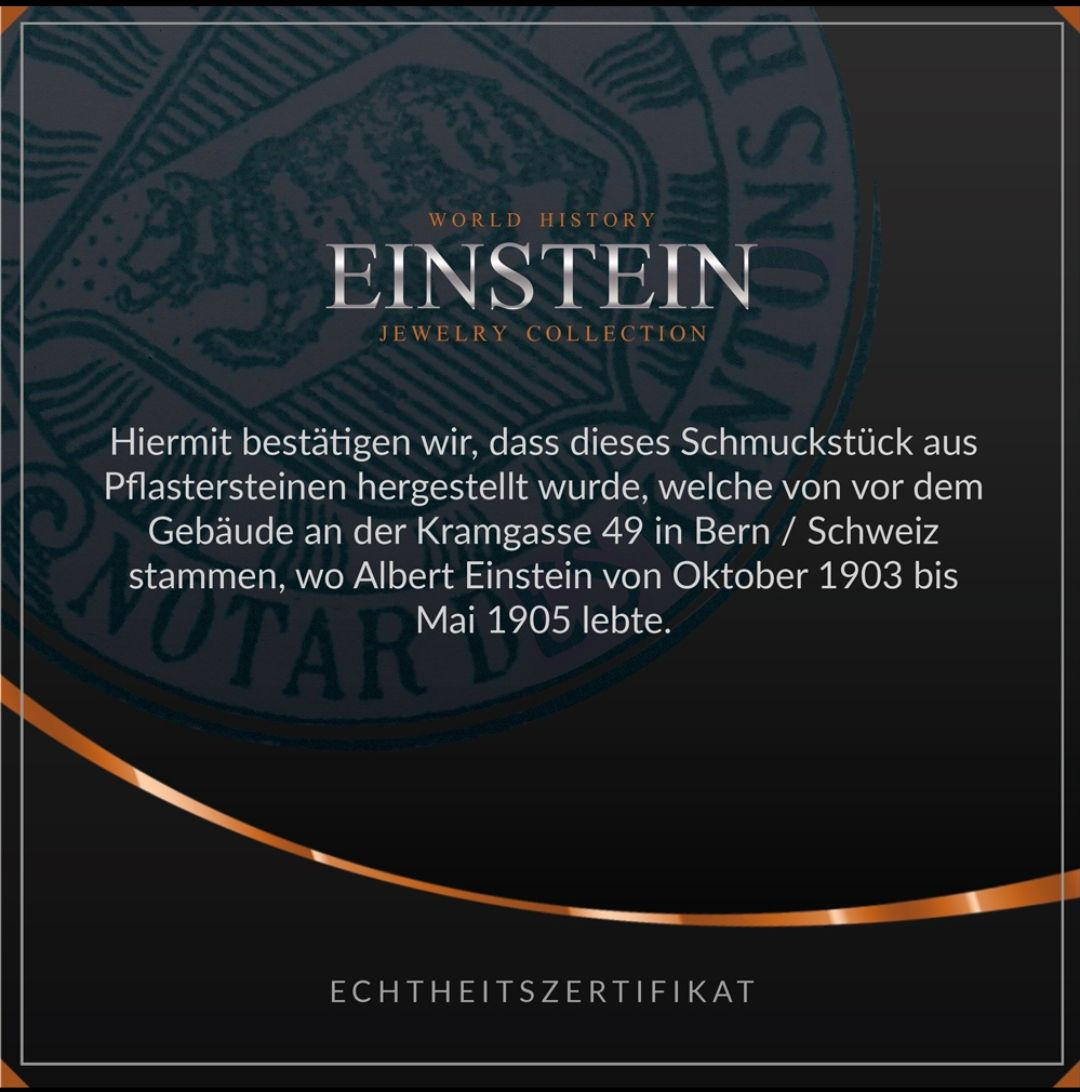 Tutte le decorazioni: Original Pflasterstein von vor dem EINSTEIN-Haus in Bern – Usato da Büren an der Aare venduto da vivendofeliz 9