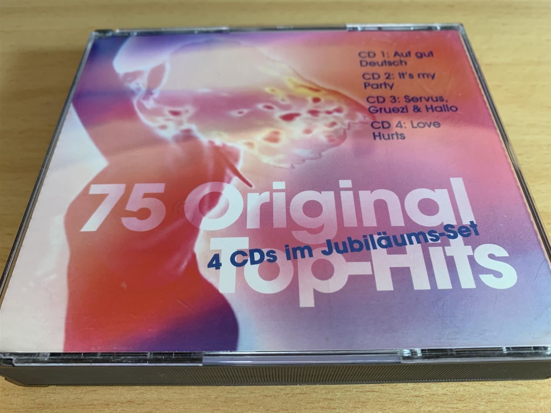 CD: 75 Original Top-Hits - Wenz - 4 CD – Usato da Rikon im Tösstal venduto da Alpenmutz