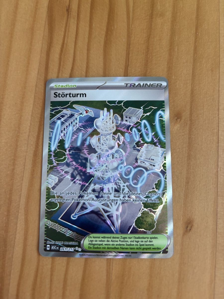 Pokémon Carte collezionabili: Störturm Fullart, Near Mint – Usato da Bern venduto da Pokescherti