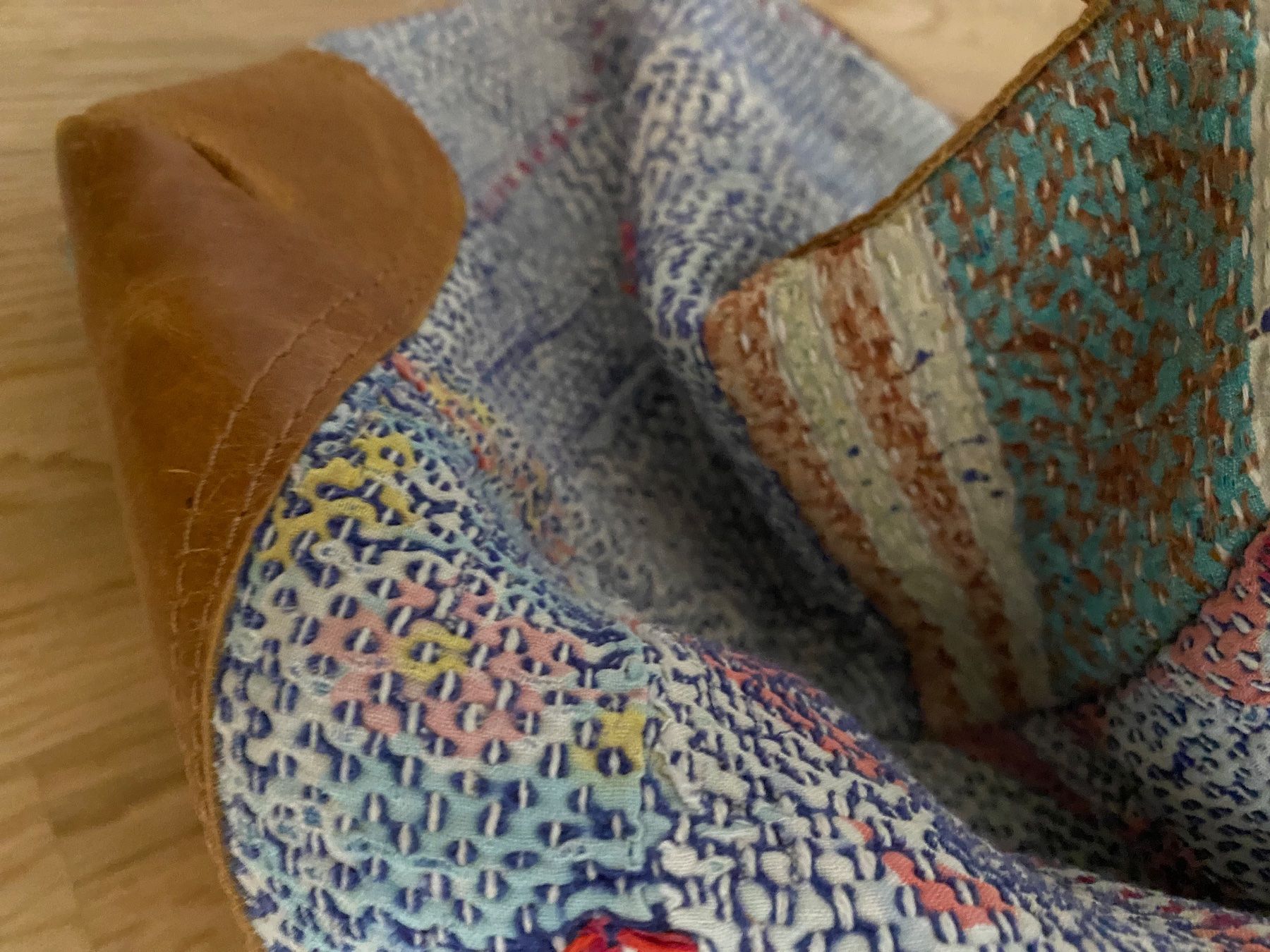 Sacs: Weekender Grosse Tasche Stoff Leder – D'occasion à Killwangen par Fefy 7