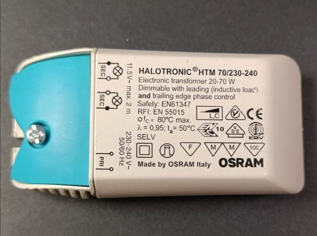 Osram Componenti elettronici: OSRAM HALOTRONIC HTM 70/230-240 / 2 Lampen – Usato da Thielle venduto da urs_8lzn