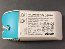 OSRAM HALOTRONIC HTM 70/230-240 / 2 Lampen