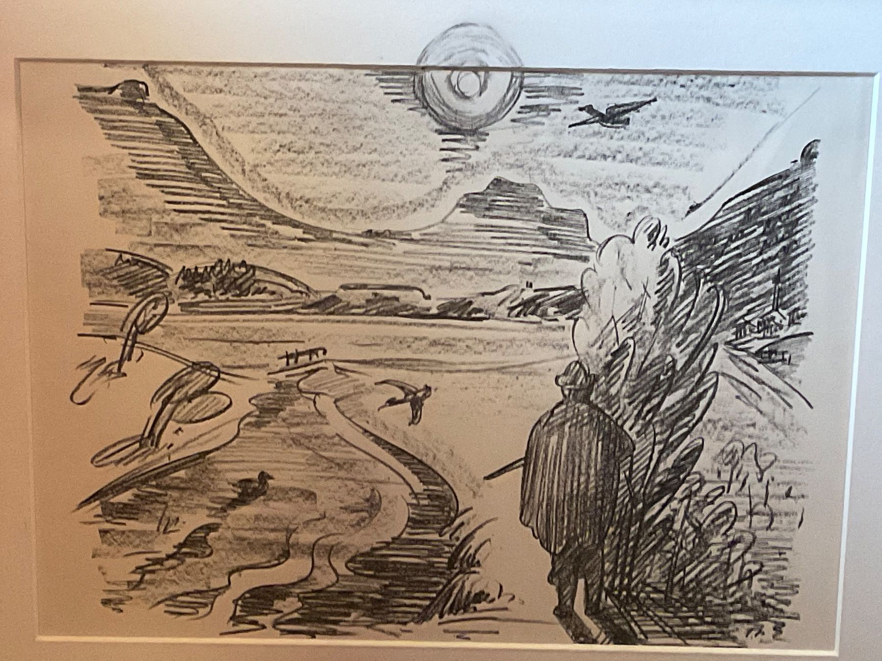 Grafiken & Lithographien: TURO PEDRETTI LITHOGRAPHIE GERAHMT ORIGINAL – Gebraucht aus Scuol von Lotus2020 3