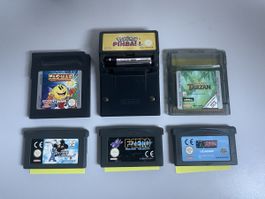Game Boy Advance und Color Spiele Sammlung - 6 Top Titel!