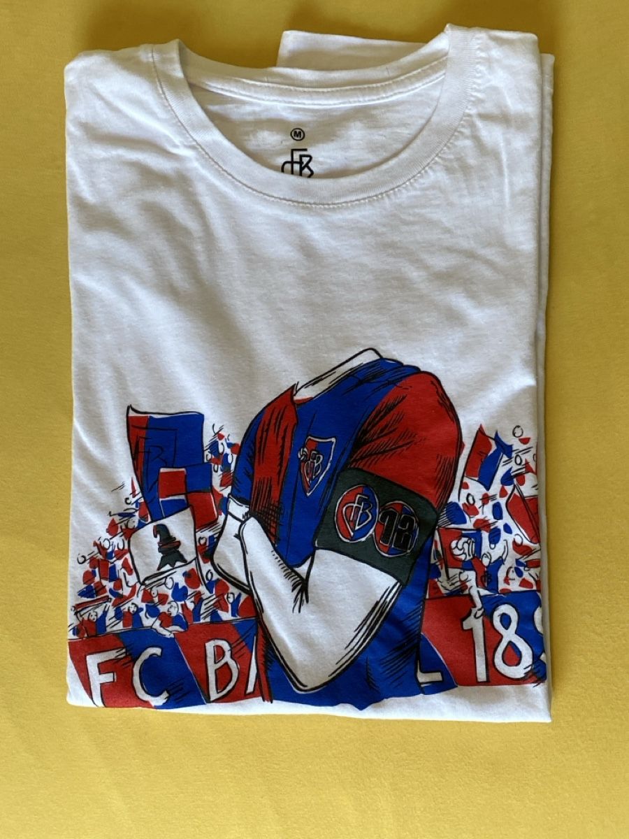 FC Basel T-shirt: FC Basel T-Shirt – Usato da Büsserach venduto da Gimenez77