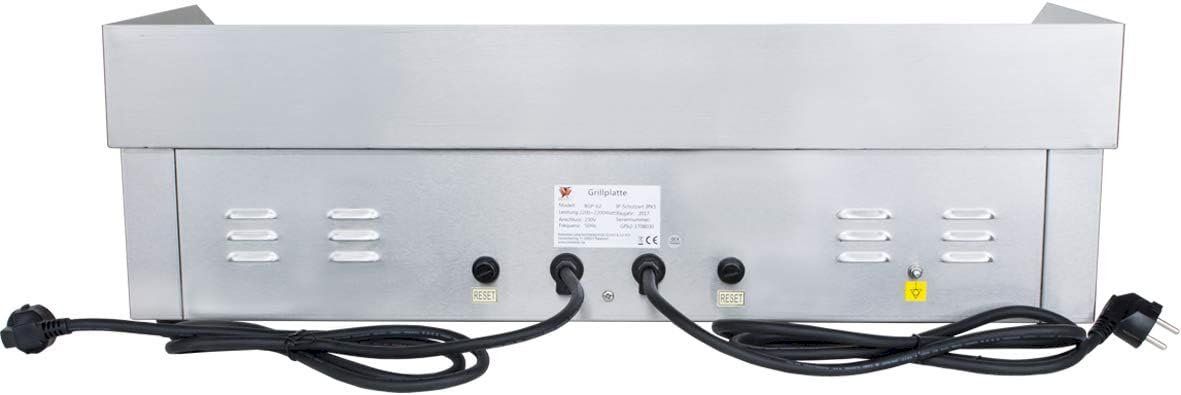 Cucinare & Grigliare: Beeketal BGP-b2 Gastro Grillplatte 4400W – Nuovo e nell'imballaggio originale da Bottighofen venduto da zaap 2