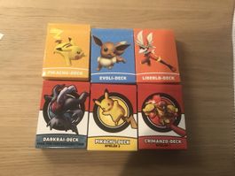 Pokémon trainier Deck booster ohne v,ex etc