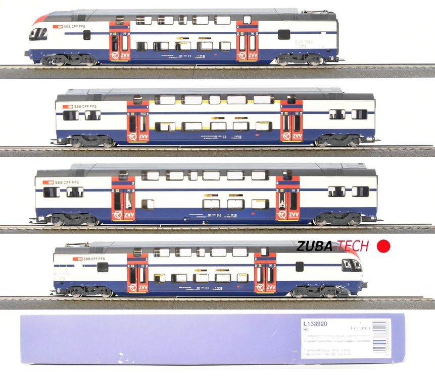Liliput L133920 E-Triebzug RABe 511 ZVV Kiss SBB Analog OVP (Neu ...