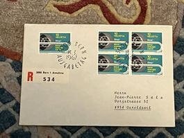 CH FDC  Einschreiben 1967